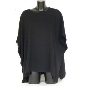poncho bl�d merino uld. Koksgr�